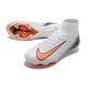 Nike Zoom Mercurial Superfly 10 Elite FG Vit Orange Svart