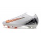 Nike Air Zoom Mercurial Vapor 16 Elite FG Vit Orange Svart