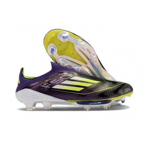 Fotbollsskor Adidas F50+ LL FG Lila Gul