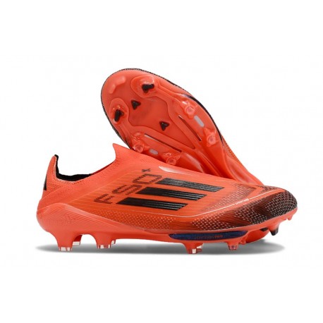 Fotbollsskor Adidas F50+ LL FG Röd Svart