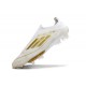 Fotbollsskor Adidas F50+ LL FG Vit Guld