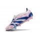 adidas Predator Tongue Elite FG Reemergence -Vit Blå Rosa