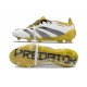 adidas Predator Elite Fold-over Tongue FG Vit Guld Silver