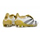 adidas Predator Elite Fold-over Tongue FG Vit Guld Silver