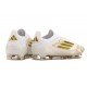 Adidas F50 Elite Snörlös FG Herrar Vit Guld