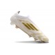 Adidas F50 Elite Snörlös FG Herrar Vit Guld