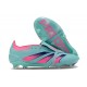 adidas Predator Elite Fold-over Tongue FG Blå Rosa