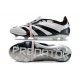 adidas Predator Elite Fold-over Tongue FG Silver Svart