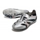 adidas Predator Elite Fold-over Tongue FG Silver Svart