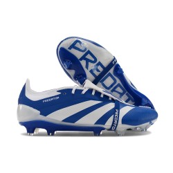 adidas Predator Elite Fold-over Tongue FG Blå Vit