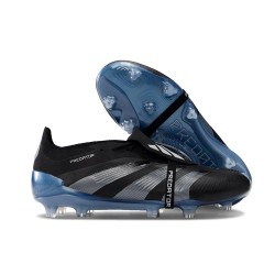 adidas Predator Elite Fold-over Tongue FG Svart Blå