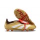 adidas Predator Elite Fold-over Tongue FG Guld Vit Röd