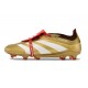 adidas Predator Elite Fold-over Tongue FG Guld Vit Röd