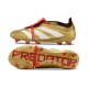 adidas Predator Elite Fold-over Tongue FG Guld Vit Röd