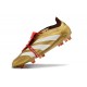 adidas Predator Elite Fold-over Tongue FG Guld Vit Röd