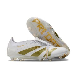 adidas Predator Elite Fold-over Tongue FG Vit Guld