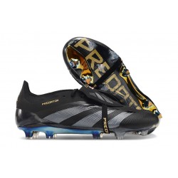 adidas Predator Elite Fold-over Tongue FG Svart Grå