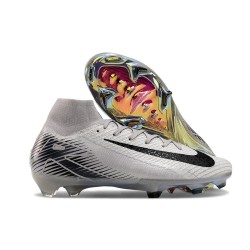 Nike Zoom Mercurial Superfly 10 Elite FG Grå Svart