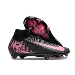 Nike Zoom Mercurial Superfly 10 Elite FG Svart Rosa