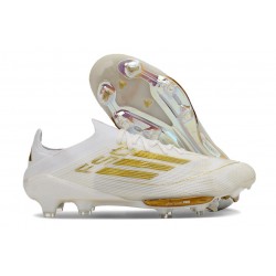 Skor Adidas F50+ Elite FG Vit Guld