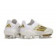 Skor Adidas F50+ Elite FG Vit Guld