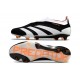 adidas Predator Elite Snörlösa FG Svart Vit Orange