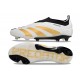 adidas Predator Elite Snörlösa FG Vit Guld