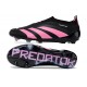 adidas Predator Elite Snörlösa FG Svart Rosa