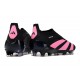 adidas Predator Elite Snörlösa FG Svart Rosa