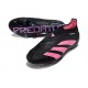 adidas Predator Elite Snörlösa FG Svart Rosa