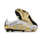 adidas Predator 24 Elite FG Guld Vit Grå