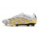 adidas Predator 24 Elite FG Guld Vit Grå