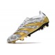 adidas Predator 24 Elite FG Guld Vit Grå