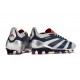 adidas Predator 24 Elite FG Silver Svart Röd