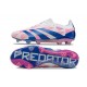 adidas Predator 24 Elite FG Reemergence -Vit Blå Rosa