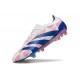 adidas Predator 24 Elite FG Reemergence -Vit Blå Rosa