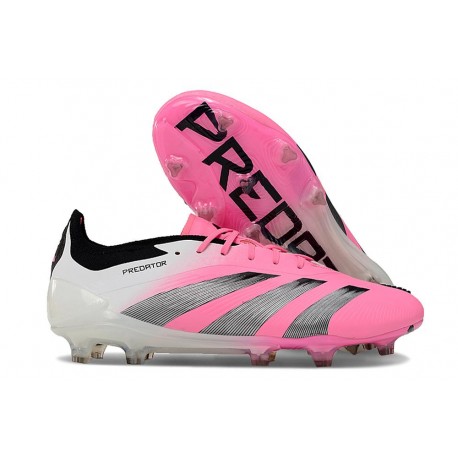 adidas Predator 24 Elite FG Reemergence -Vit Blå Rosa