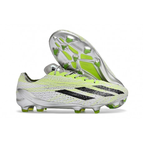 Adidas X Crazyfast+ Elite Fg/Ag Grå Lucid Lemon Svart 