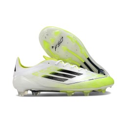 Adidas F50 Elite FG Herrar Vit Svart Gul