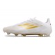 Adidas F50 Elite FG Herrar Vit Guld