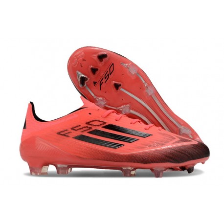 Adidas F50 Elite FG Herrar Röd Svart 