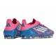 Adidas F50 Elite FG Herrar Blå Vit Rosa