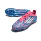 Adidas F50 Elite FG Herrar Blå Vit Rosa