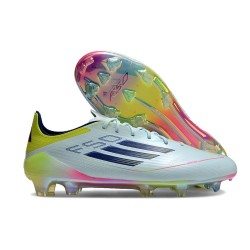 Adidas F50 Elite FG Herrar Blå Svart Gul