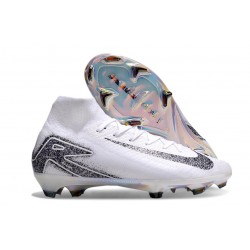 Fotbollsskor Nike Mercurial Superfly X Elite FG Vit Svart