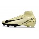 Fotbollsskor Nike Mercurial Superfly X Elite FG Beige Svart