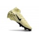 Fotbollsskor Nike Mercurial Superfly X Elite FG Beige Svart