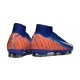 Fotbollsskor Nike Mercurial Superfly X Elite FG Blå Orange Vit