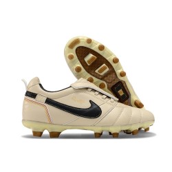 Nike Tiempo Legend X Elite R10 FG Beige Svart