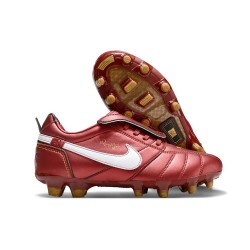 Nike Tiempo Legend X Elite FG Röd Vit